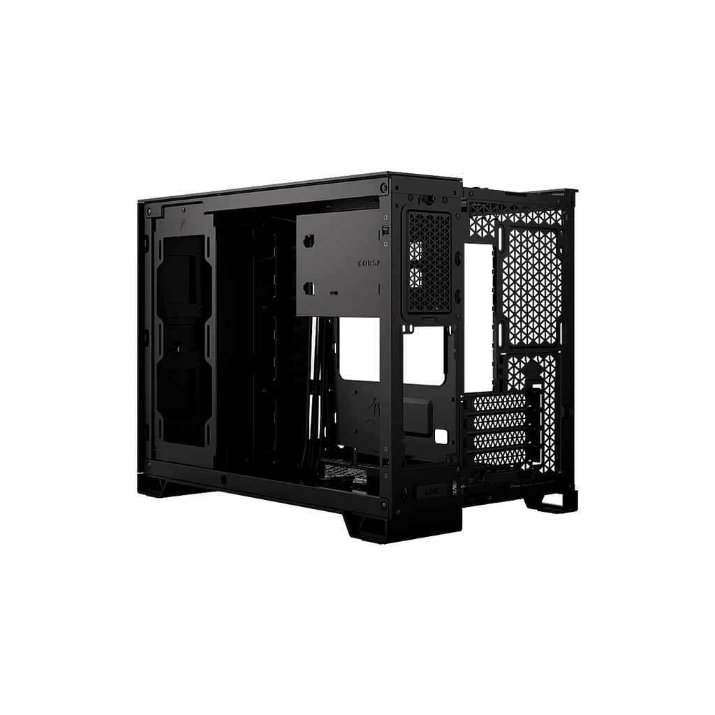 CASE CORSAIR 2500X DUAL-CHAMBER 1USB3.2 2USB-TYPE-C WIN.-TEMP. GLASS mATX mIATX BLACK
