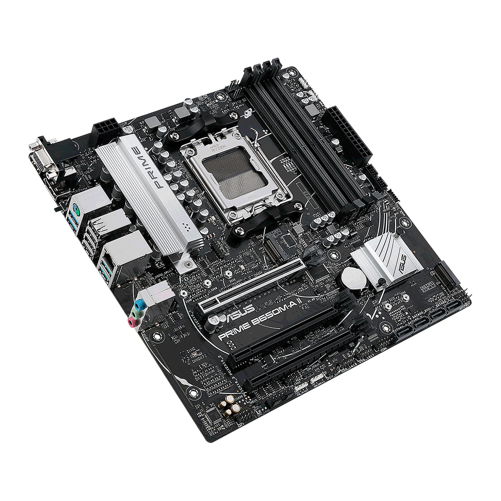 MBO ASUS PRIME B650M-A II  AMD 7000 4DDR5 VGA HDMI DP PCI USB 3.2 USB TYPE C Aura Sync mATX