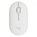 MOUSE LOGITECH PEBBLE M350 BLANCO MINIMALISTA WIRELESS USB BLUETOOTH SILENCIOSO