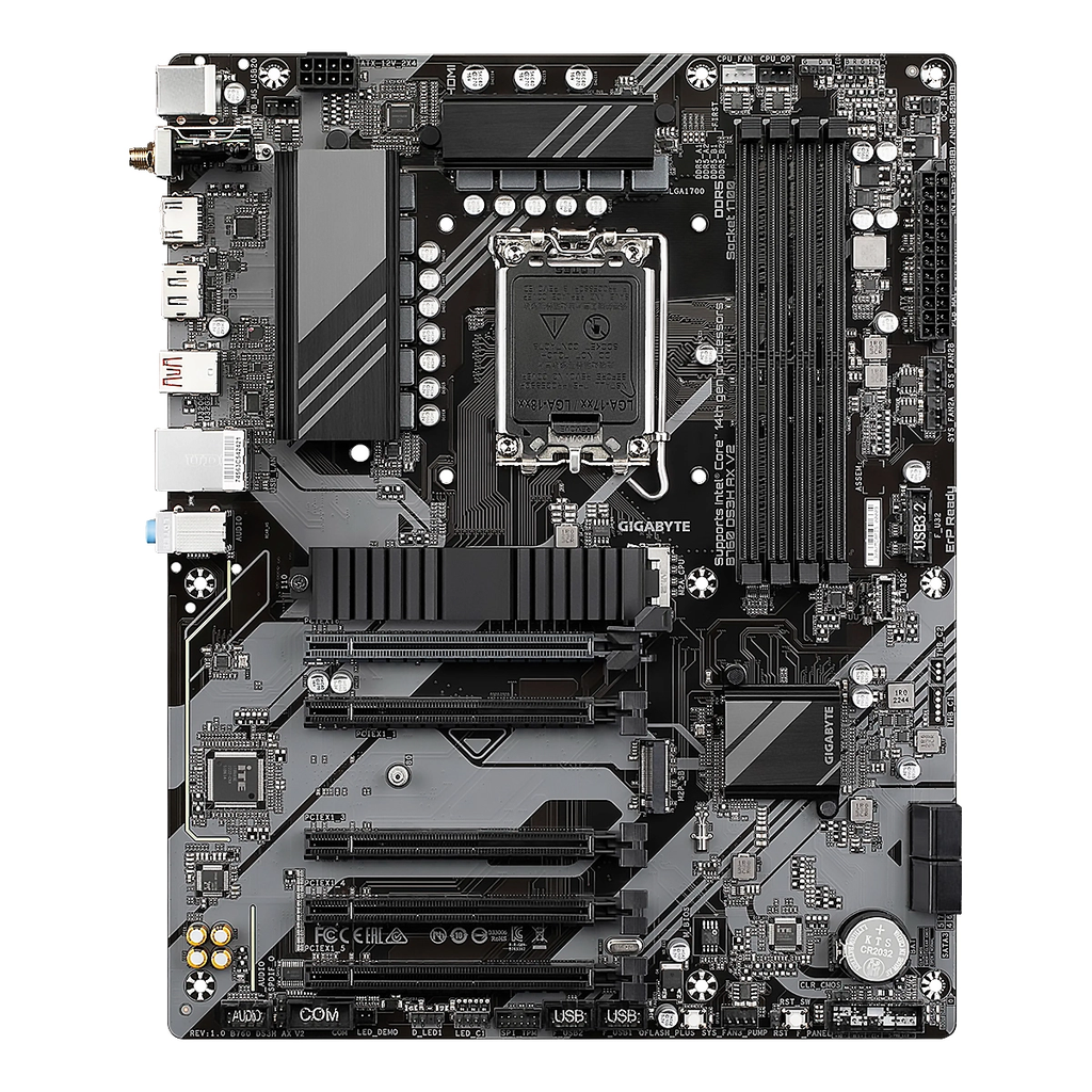 MBO GIGABYTE B760 DS3H AX V2 13VA LGA1700 4DDR5 WIFI HDMI DP 2M.2 USB-TYPE-C PCIe5.0 ATX