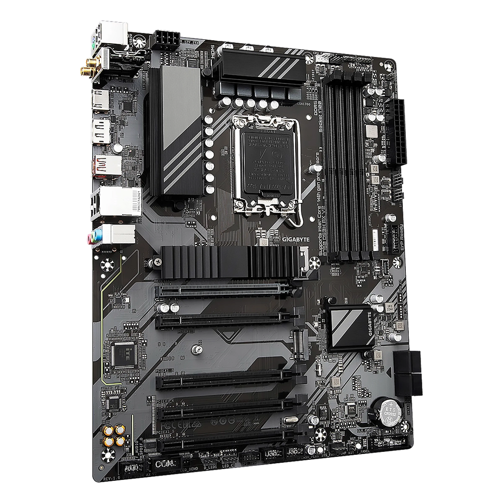 MBO GIGABYTE B760 DS3H AX V2 13VA LGA1700 4DDR5 WIFI HDMI DP 2M.2 USB-TYPE-C PCIe5.0 ATX