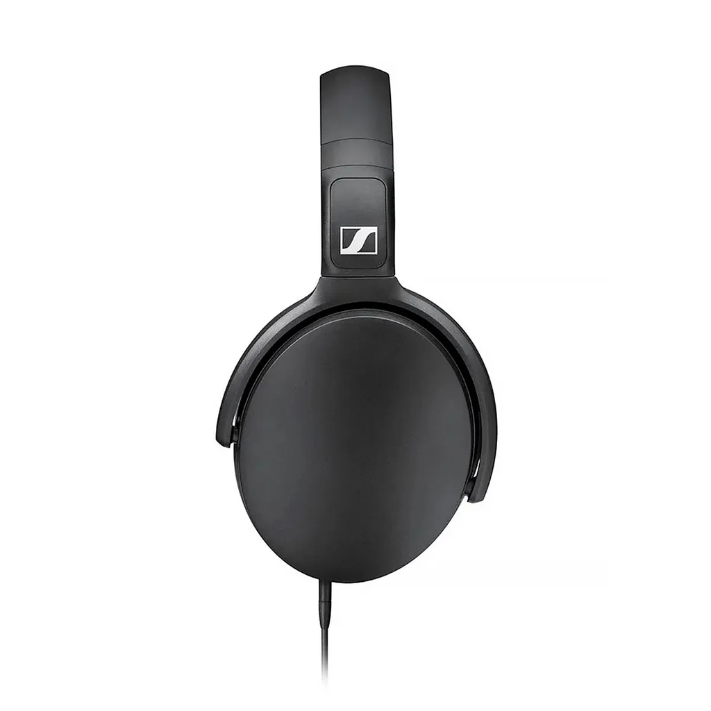 HEADSET SENNHEISER HD 400S CLOSED-BACK AROUND EAR 4.6INCH CABLE WITH MIC BLACK