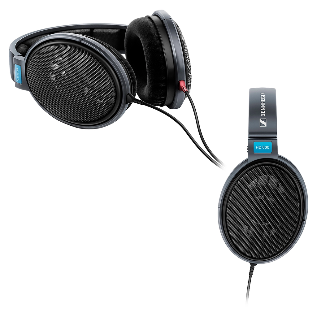 HEADSET SENNHEISER HD 600 Circumaural Open-Black Gray