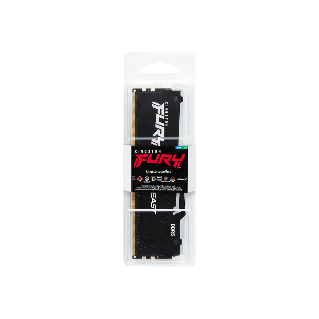 DIMM KINGSTON FURY BEAST RGB XMP 16GB DDR5-5600MHZ CL40 288-PIN NON-ECC