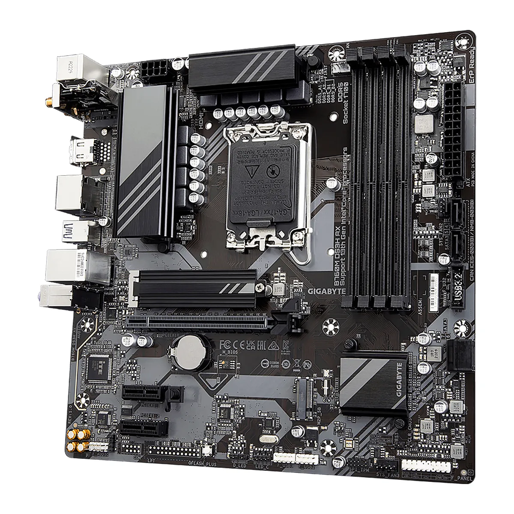MBO GIGABYTE B760M DS3H AX 13VA LGA1700 4DDR4 WIFI BT HDMI 2DP 2M.2 USB-TYPE-C PCIE4.0 MATX
