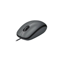MOUSE LOGITECH M100 CORDED OPTICAL USB BALCK