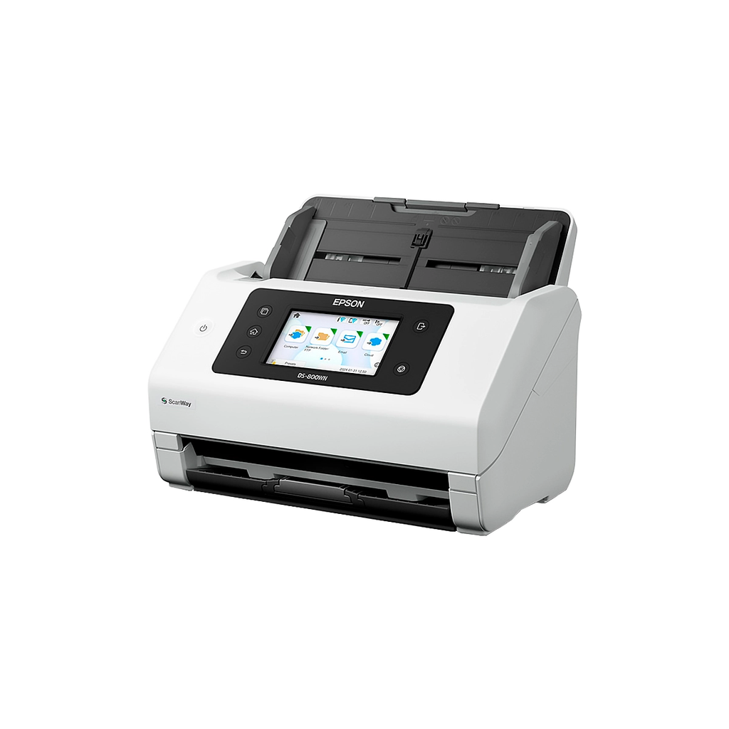 SCANNER EPSON DS-800WN WIRELESS NETWORK COLOR DOCUMENT