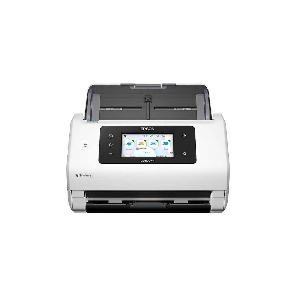 SCANNER EPSON DS-800WN WIRELESS NETWORK COLOR DOCUMENT