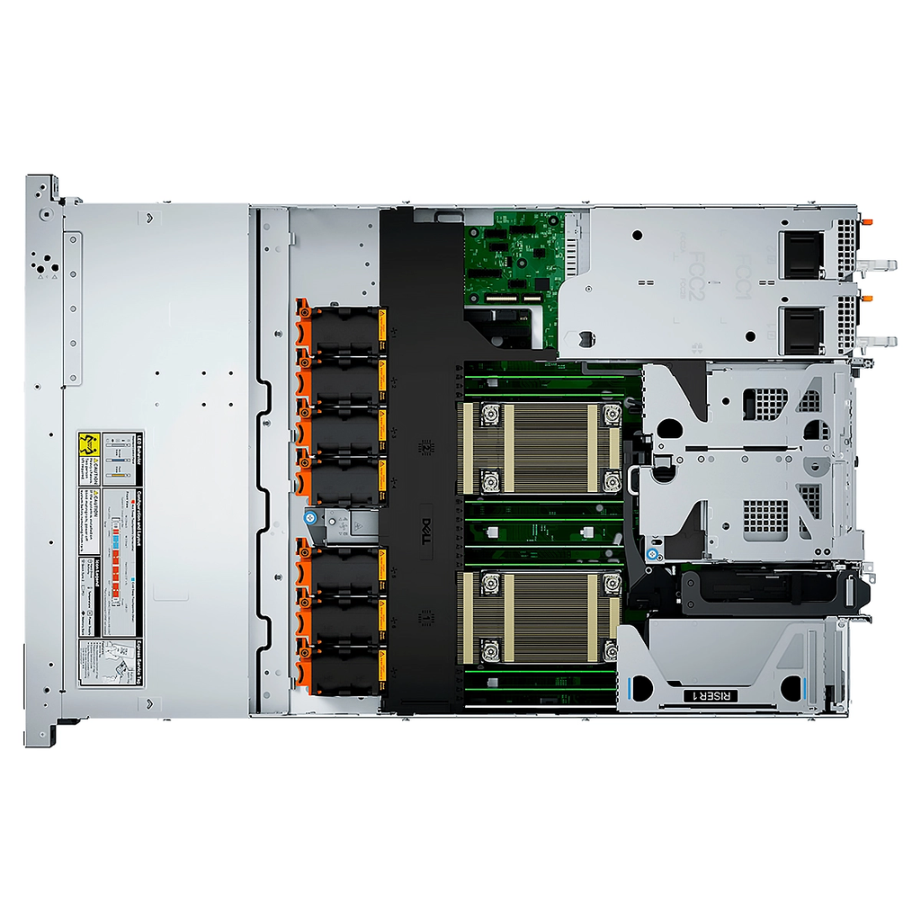 SERVER DELL POWEREDGE R660XS IntelXeonSIlver4410Y 32GB 480GB-RI 2.5Inc-SSD PERC-H755 3PS