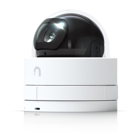 Cámara IP UniFi G5 Domo Ultra, de bajo perfil para interior, 2K (4MPX), ángulo amplio 102.4°, visión nocturna IR hasta 20 mts, detección de eventos, para pared o techo
