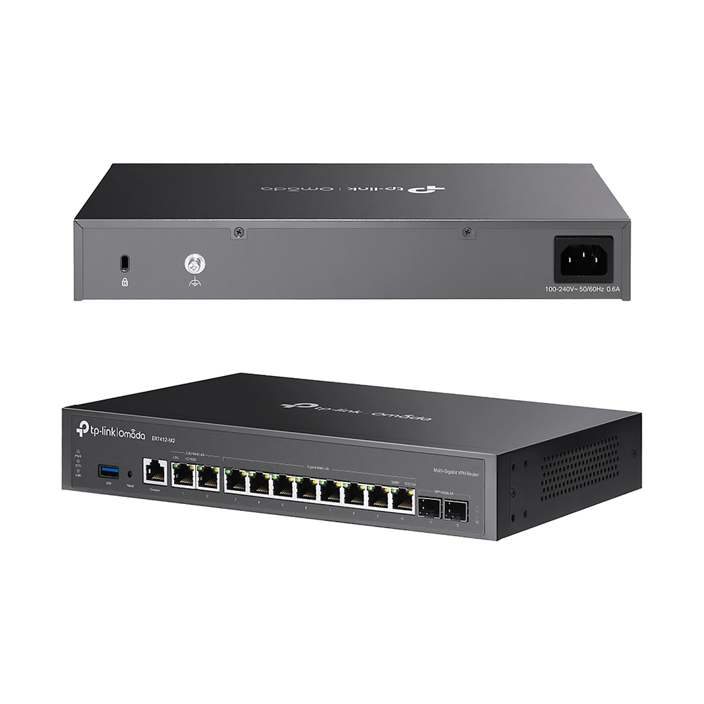 ROUTER TP-LINK VPN OMADA Multi-Gigabit 2P Wan-Lan 2.5G 10P Gigabit 1P USB 3.0