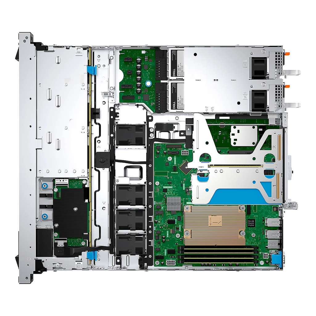 SERVER DELL POWEREDGE R360 IntelXeonE-2434 16GB 4TB 3.5Inch iDRAC9B PERC-H355 1YPS