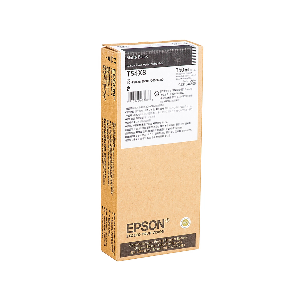 CARTUCHO EPSON SIGLEPACK MATTE BLACK T54X800 ULTRACHROME HDX-DH 350ml for SC 7000-9000