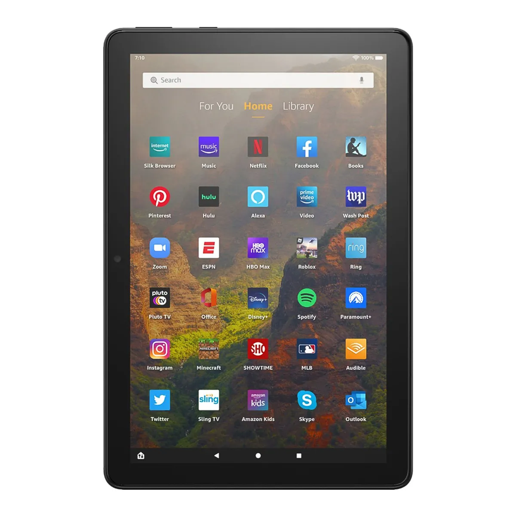 TABLET AMAZON FIRE OC 3GB 32GB WIFI 10.1INC 1920-1200 FULL HD 2-CAM. BT WIFI USD WTIH ALEXA BLACK