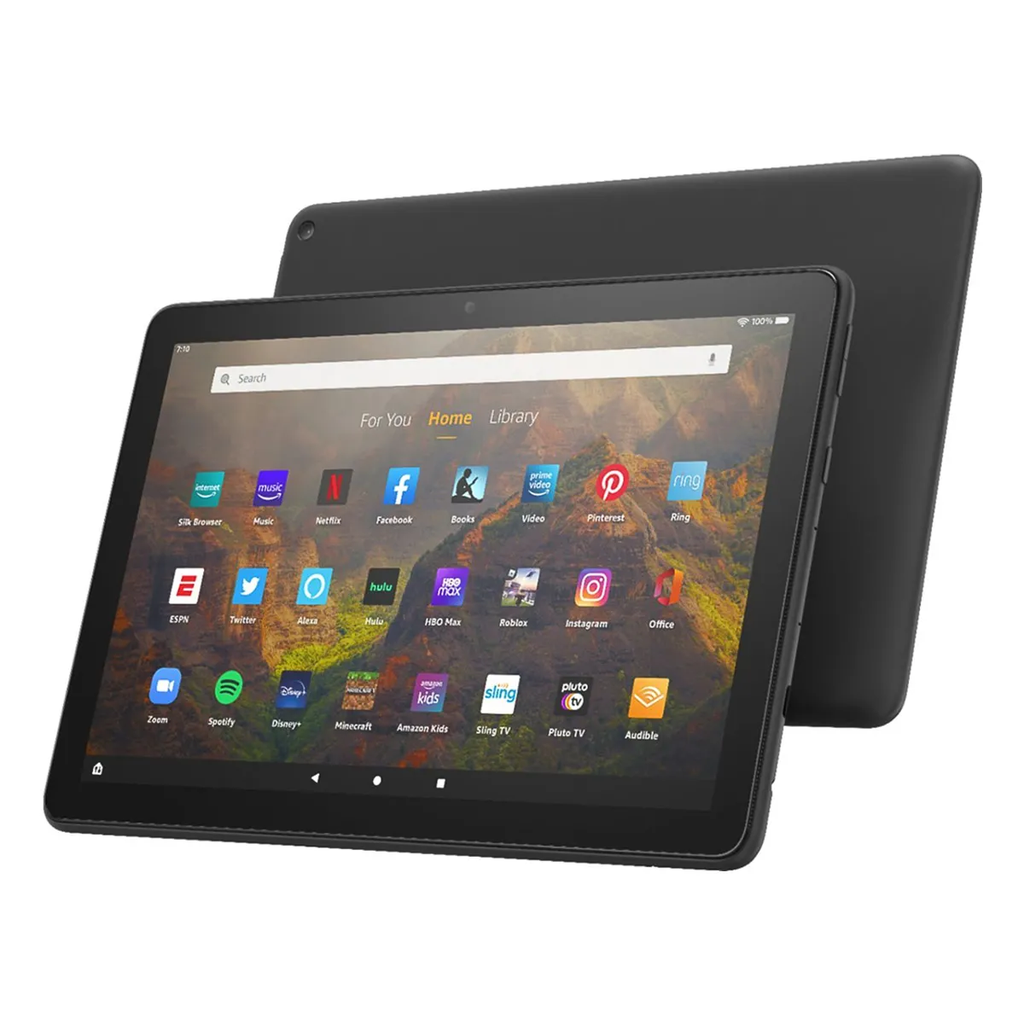 TABLET AMAZON FIRE OC 3GB 32GB WIFI 10.1INC 1920-1200 FULL HD 2-CAM. BT WIFI USD WTIH ALEXA BLACK