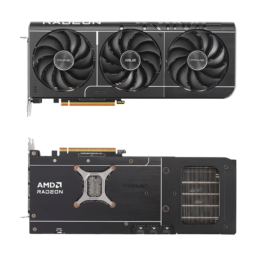 VIDEO ASUS PRIME RADEON RX-9070XT OC 16GB GDDR6 256BIT HDMI 3DP 3Vent PCIe 5.0 3y