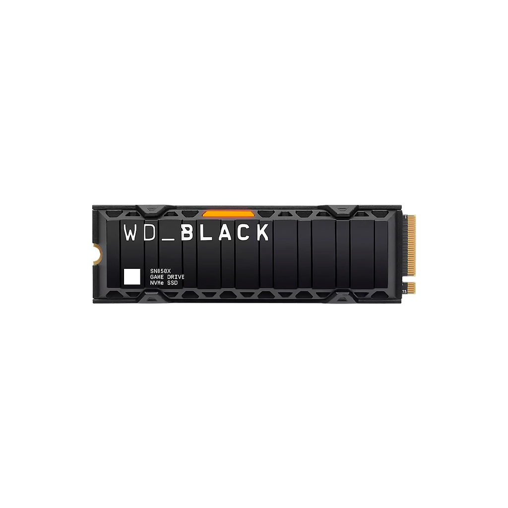 SSD WESTERN DIGITAL 2TB M.2 SN850X  NVMe PCIe Gen4 x4 with Heatsink 5y