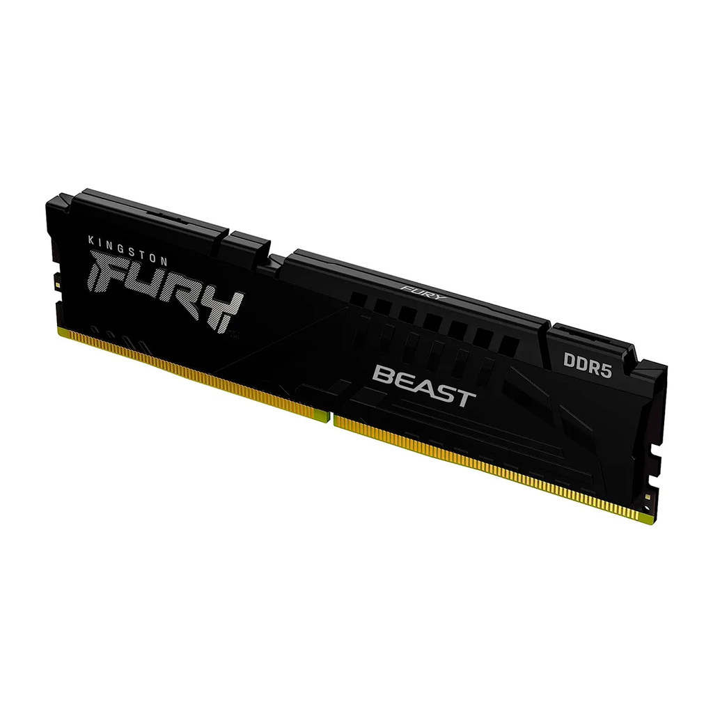 DIMM KINGSTON FURY BEAST NEGRO 32GB DDR5-6000MTS CL36 288-PIN NON-ECC PLUG N PLAY