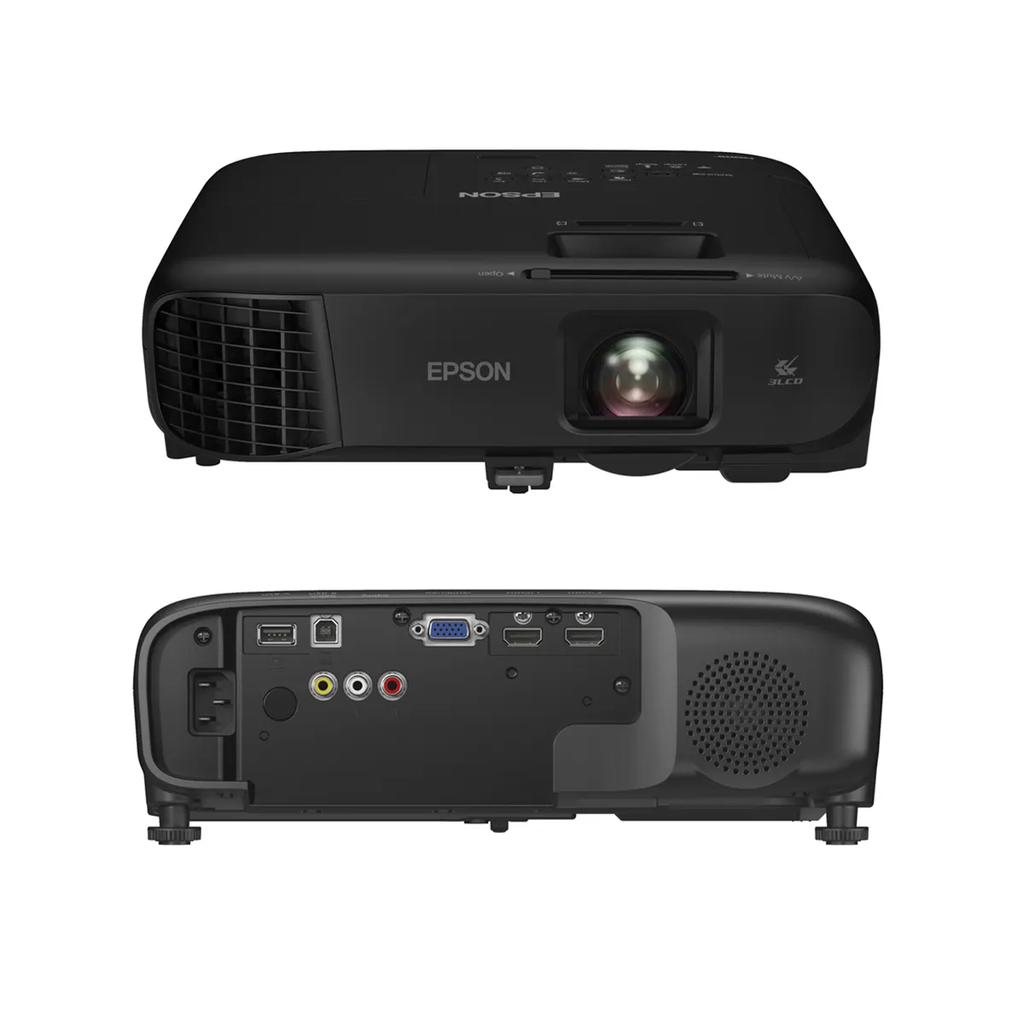 PROYECTOR EPSON POWER LITE FH52 PLUS 3LCD 4000LUMENES NEGRO