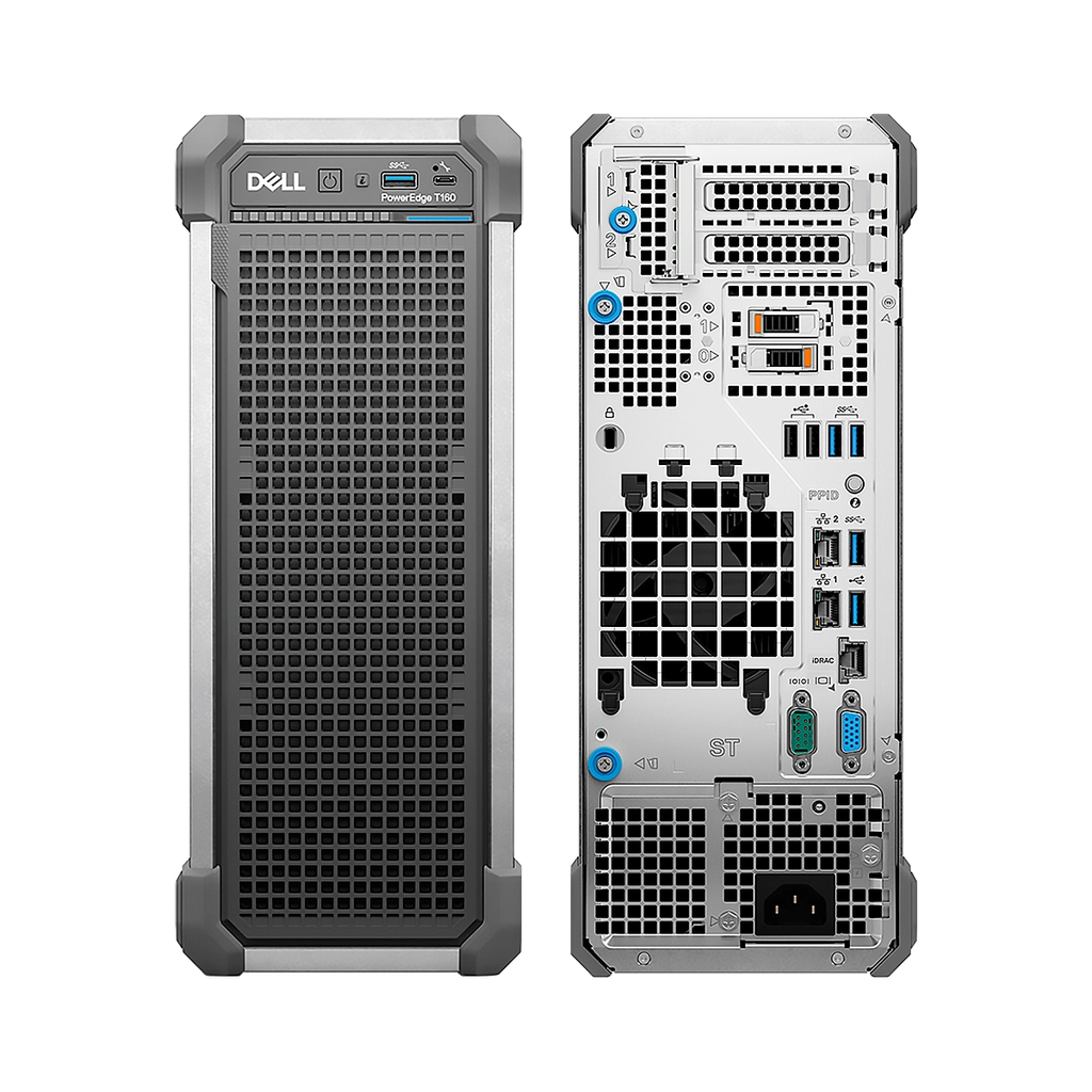 SERVER DELL POWEREDGE T160 IntelXeon6315P-2.8G-4C 16GB 2TB SATA 3.5Inc-HDD iDRAC9B NO-PERC 1YB