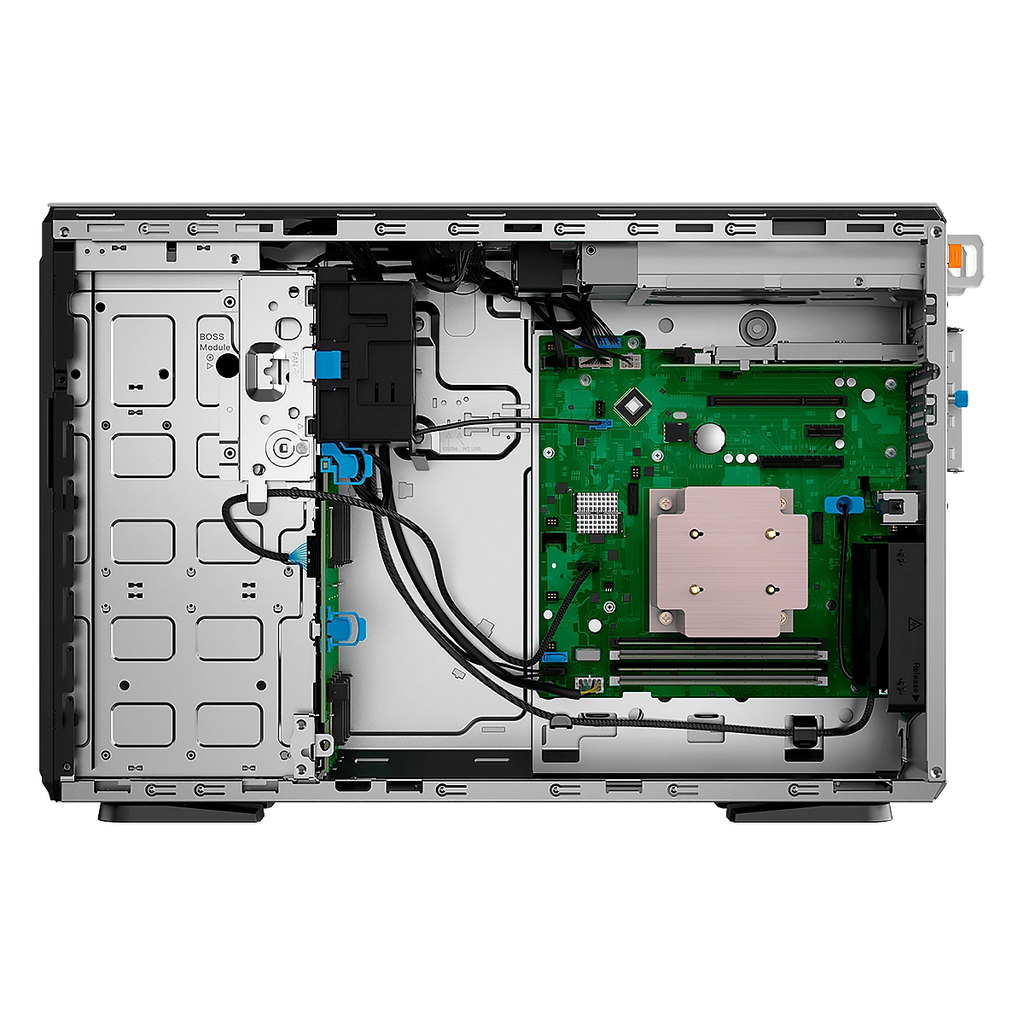 SERVER DELL POWEREDGE T360 IntelXeon6353P-2.7G-8C 32GB 2TB SATA 3.5Inc-HDD iDRAC9B PERC-H755 1YPS