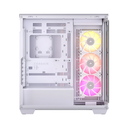 CASE CORSAIR ATX iCUE LINK 3500X RGB MID-TOWER TEMPERED GLASS N-PS 3VEN-RX120 White