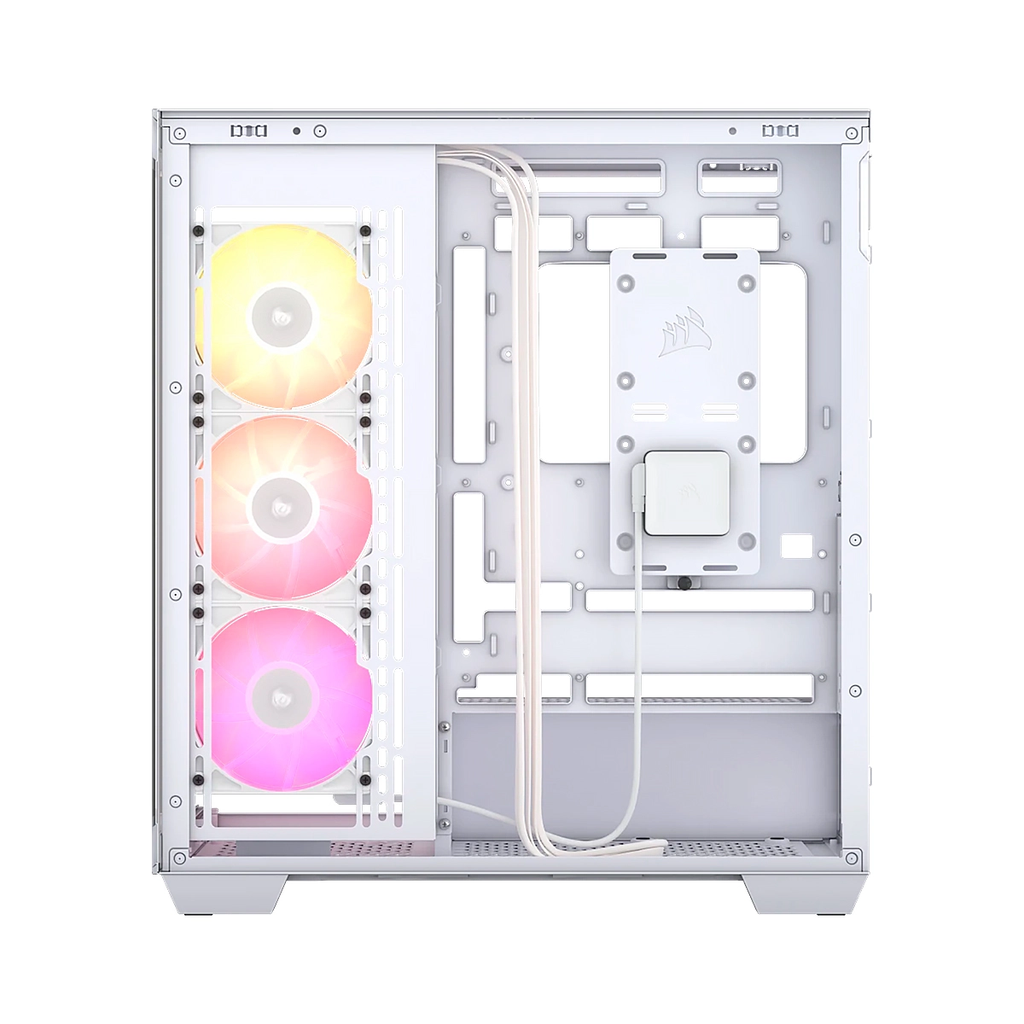CASE CORSAIR ATX iCUE LINK 3500X RGB MID-TOWER TEMPERED GLASS N-PS 3VEN-RX120 White