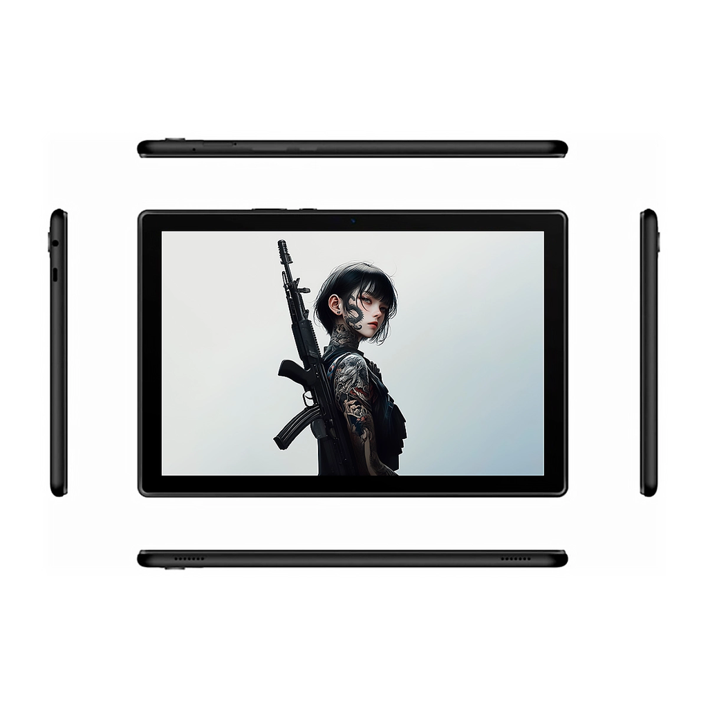 TABLET VORTEX CMG101 QC 4GB 64GB LTE 10.1Inch USB-C 2-CAM Android-13 Black
