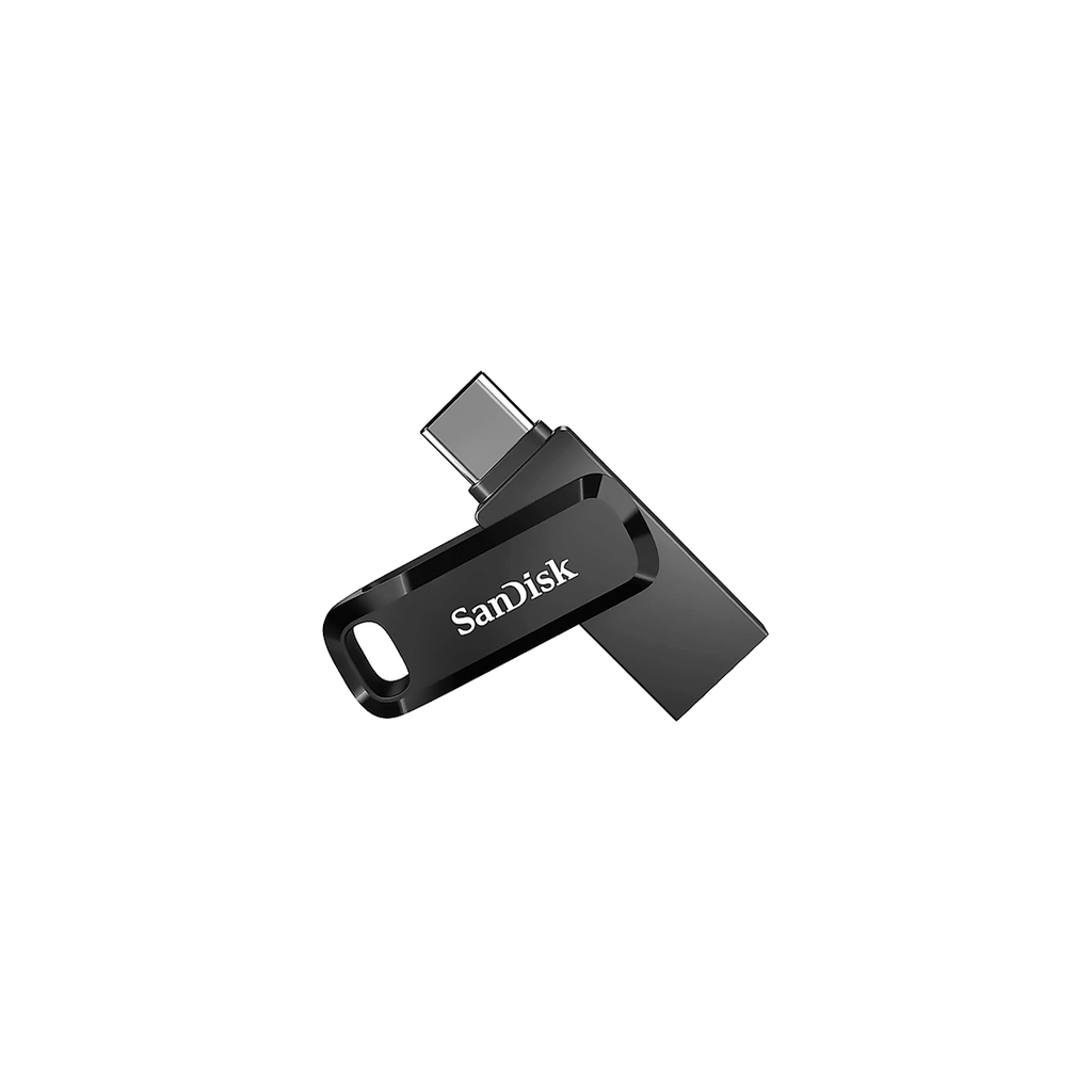 FLASH MEMORY SANDISK 64GB ULTRA DUAL DRIVE Go USB-c 300MBS Black