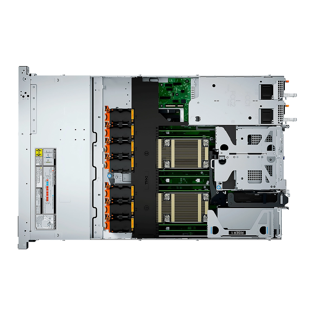 SERVER DELL POWEREDGE R660XS XeonSilver4514Y-2G-16Cores 32GB 480GB-RI 3.5Inc-SSD PERC-H755 3YPS7x24
