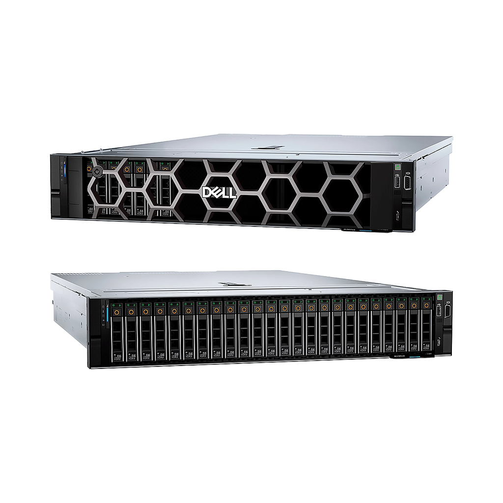 SERVER DELL POWEREDGE R760XS XeonGold6526Y-2.8G-16Cores 32GB 480GB-RI 3.5Inc-SSD PERC-H755 3YPS7x24