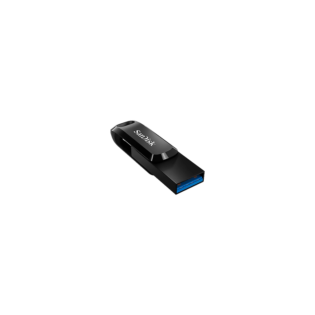 FLASH MEMORY SANDISK 256GB Ultra Drive Go 2-in-1 USB-C - USB-A 3.0-3.1-3.2 Gen 1 Black