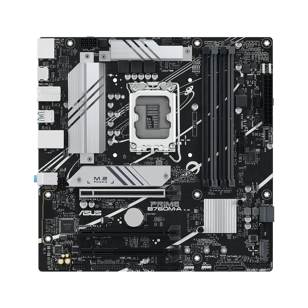 MBO ASUS PRIME B760M-A  13VA LGA1700 DDR5-7200 HDMI DP 2M.2 USB3.2 USB-C PCIE4.0 MATX
