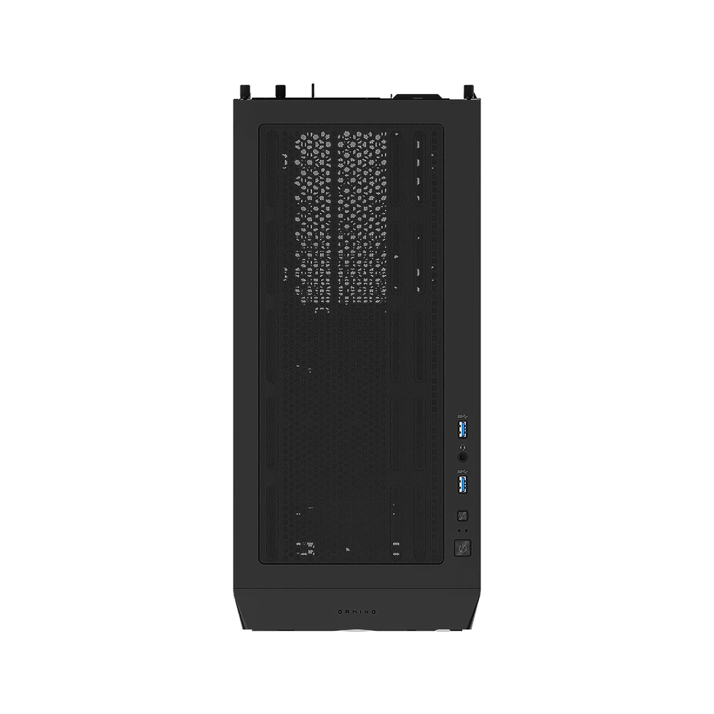 CASE GIGABYTE C102 GLASS Mid-Tower  2USB3.0 9VEN Steel MBO-MiniITX MicroATX Black