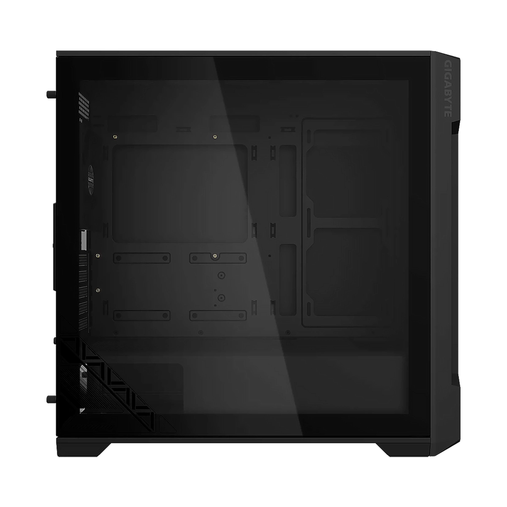 CASE GIGABYTE C102 GLASS Mid-Tower  2USB3.0 9VEN Steel MBO-MiniITX MicroATX Black