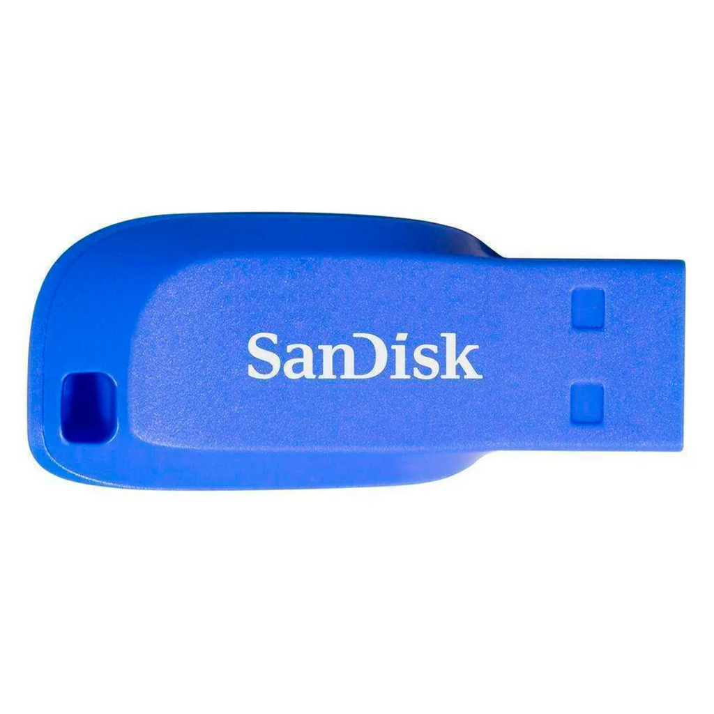 FLASH MEMORY SANDISK 16GB CRUZER BLADE USB AZUL