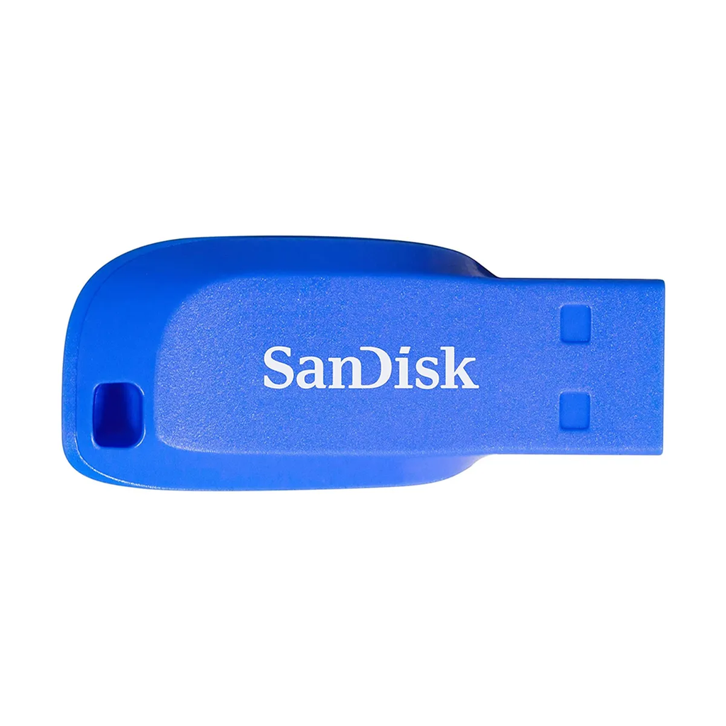 FLASH MEMORY SANDISK 32GB CRUZER BLADE USB ELECTRIC BLUE