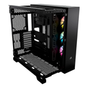 CASE CORSAIR ATX iCUE LINK 6500X RGB 3VEN. SYSTEM-HUB DOS-CAMARAS Black