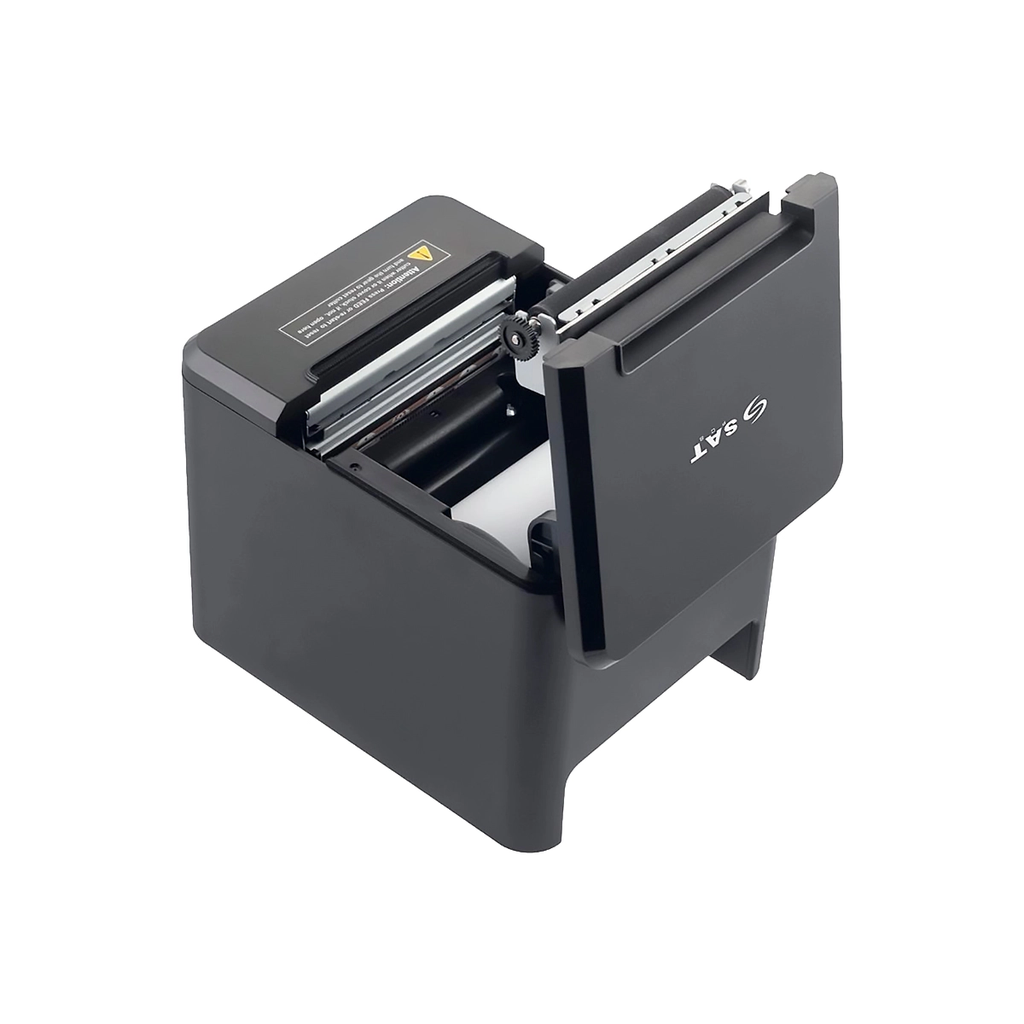IMP. SAT DIRECT THERMAL  Q22UE 256KB 64KB-RAM 80mm 230mm-s 203DPI 1D 2D USB ETHERNET BLACK
