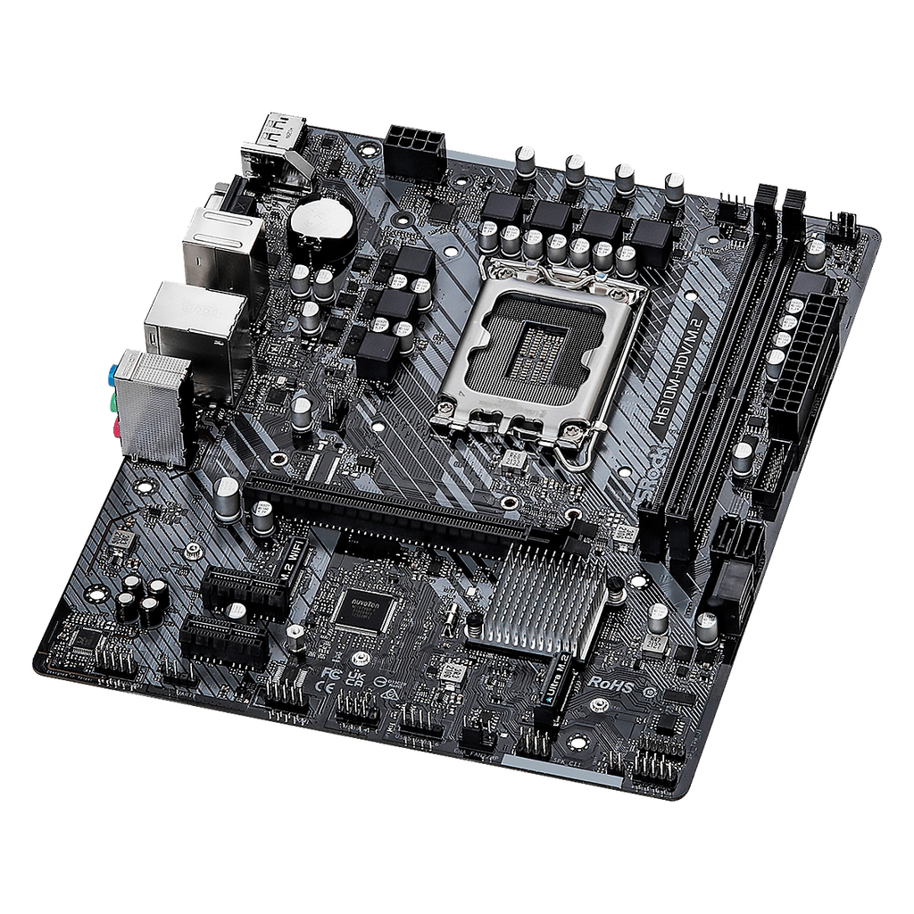 MBO ASROCK H610M-HDV/M.2 14th 2DDR4 D-Sub HDMI DP M.2 4SATA3 4USB3.0 6USB2.0 PCIe4.0 mATX