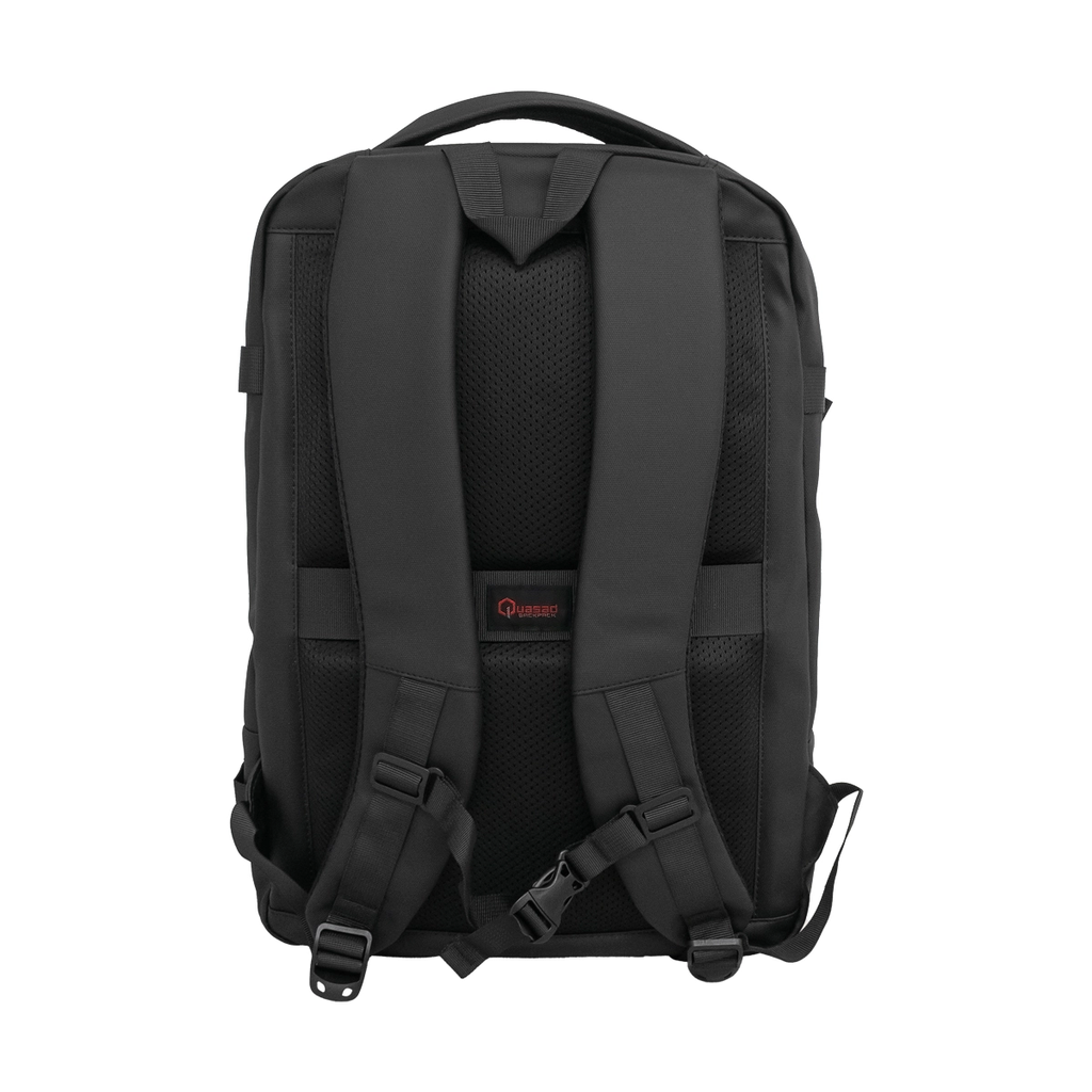 MOCHILA NOTEBOOK QUASAD QXB-777 NYLON 15.6INC. NEGRO