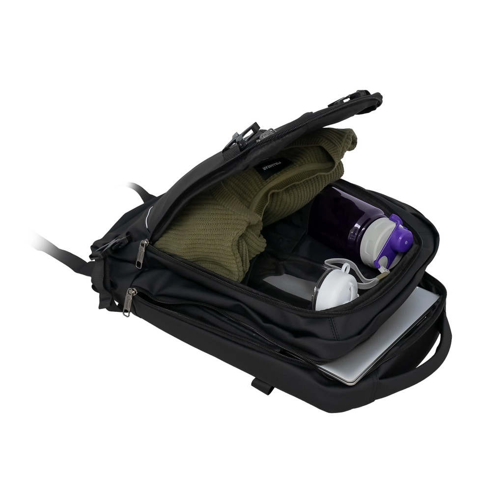 MOCHILA NOTEBOOK QUASAD QXB-778 NYLON 15.6INC. NEGRO