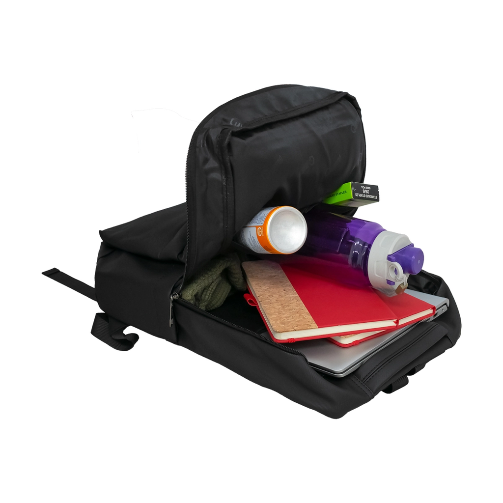 MOCHILA NOTEBOOK QUASAD QXB-780 NYLON 15.6INC. NEGRO