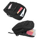 MOCHILA NOTEBOOK QUASAD QXB-ElitePack NYLON 15.6INC. NEGRO FILOS ROJOS