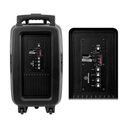 PARLANTE SONIC Party Go FIRE 15 Blutooth Display LED Ind. BAT-6-8H DOBLE. AGARRADERA RGB Portable