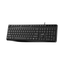 TECLADO GENIUS KB-117S Wired AI Copilot Silent USB Plug and Play Multimedia Black