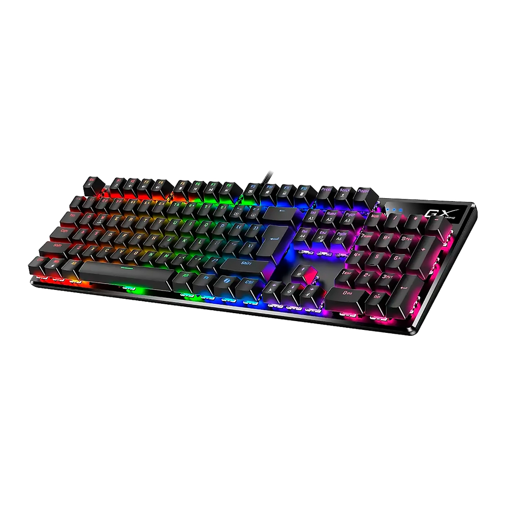 TECLADO GENIUS Scorpion K12 Gaming USB Mechanical RGB Wired 1.8mts Black