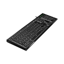 TECLADO GENIUS SlimStar 820 Illuminated Slim USB with AI Copilot Key Sleek Responsive and Smart