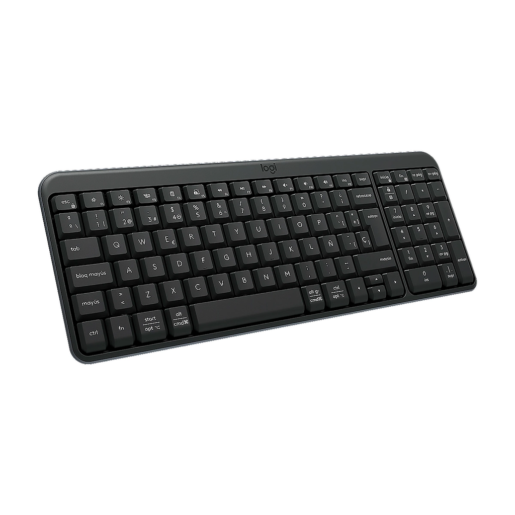 Teclado Logitech K250 Compact Bluetooth Wireless White