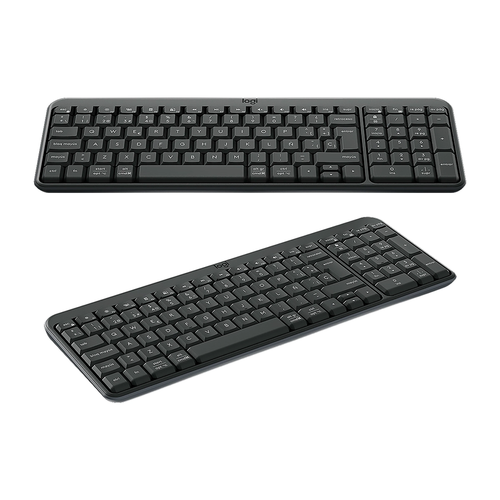 Teclado Logitech K250 Compact Bluetooth Wireless White